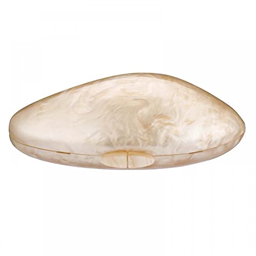 Erouge Women Evening Pearl Bag Gold Acrylic Clutch Handbag For Evening Wedding Party (Gold) #TOP4