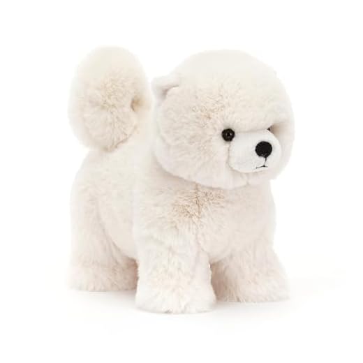 Jellycat Daphne Pomeranian Dog Stuffed Animal Plush