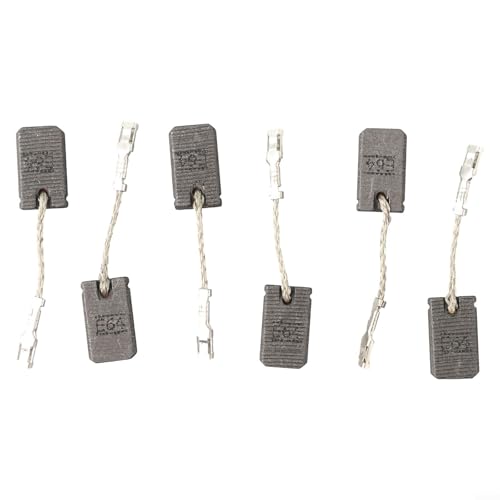 Jotekonoby Cepillo de carbono para amoladora angular Bosch GWS12-125S/GWS12-150SE64 de 1200 W, piezas de repuesto autoparadas, 6 x 10 x 17 mm, E64, juego de 6 piezas profesional P