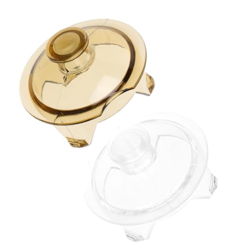 FUNNETOYU 2pcs Stainless Steel Pot Lid Reusable Cover for Water Kettle Airtight Seal Juice Carafe Lids Only Practical Household for Cold Water Pitcher
