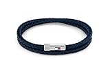 bracciale uomo morellato Bandierina Tommy Hilfiger stampato sulla chiusura