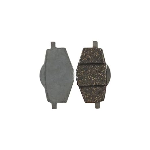 MOTOMENT Bremsbeläge hinten Eco organisch passend für Yamaha XT 600 E 3TB 1990-1998