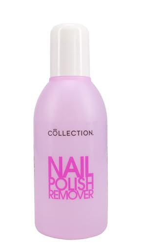 Collection Cosmetics 3-in-1 Nail Polish Remover, Cleans and Conditions Nails & Cuticles, Removes All Traces of Nail Varnish, Contains Acetone, 150ml