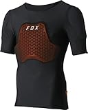 Fox Youth BASEFRAME PRO Short Sleeve Mountain Biking Guard Jersey, Black, S