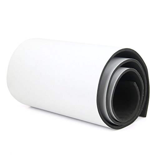 AUSPA Neoprene Sponge Foam Rubber Sheet & Pad with Adhesive 12 in x 1/4 in x 60 in (#2)