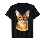 Chat abyssin Portait T-Shirt