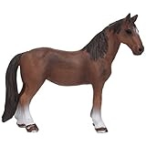 SEWACC Horse Figurine Plastic Figure Horse Statue Farm Animal Sculpture Farm World Desktop Ornament Educational Tool