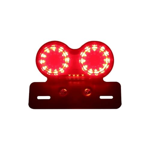 Feu stop arrière moto LED universel idéal pour rénover vos feux de plaque