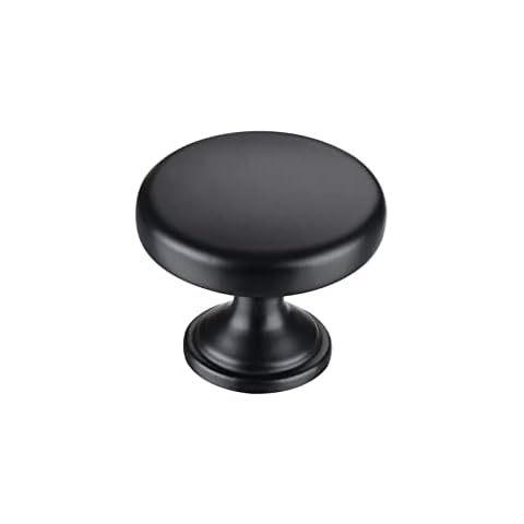 AITITAN 10 Pack Matte Black Cabinet Knobs Black Knobs for Cabinets and Drawers - 2 Inch Length Single Hole T Cabinet Knobs, Drawer Knobs Black and Black Dresser knobs for cabinets and Drawers Cover