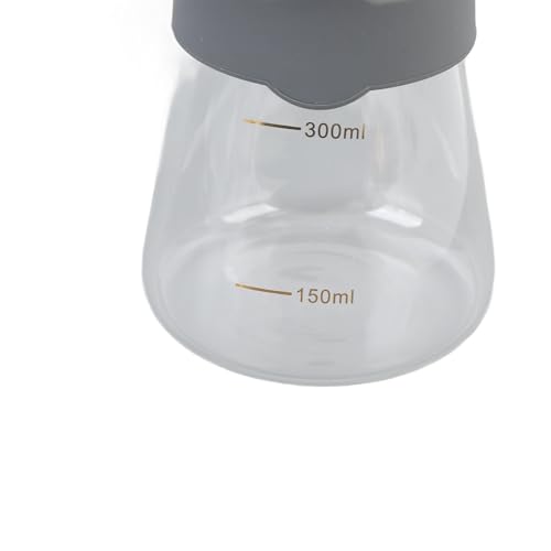 Vidrio de alto borosilicato SEAFRONT de 300 ml, diseño elegante con boquilla de vertido 8