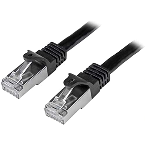 StarTech Cavo Ethernet Cat6 2m Antigroviglio Schermato SFTP, Poe, Nero