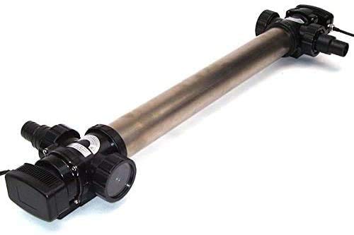 D&L 55007 Edelstahl UVC Teichklärer 55W Wasserklärer Lichtfilter Vorklärgerät Koi AWZ