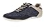 Produktbild bugatti Herren Casual Sneaker mit Flexibler Sohle, Schnürschuh mit Memory Foam, Elastische Schnürsenkel, Dark Blue Blue, 48 EU