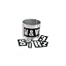 CH Hanson 10190 2inch Plastic Letter and Number 138 Piece Interlocking Stencil Set