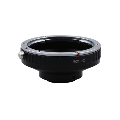 Adattatore per obiettivo da EF/EF-S a C, adattatore da EF/EF-S a C per obiettivi Canon EOS EF e EF-S su fotocamere C-Mount