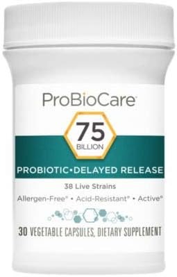 Probiotic - 75 Billion CFUs - Supports Digestive Health (30 Vegetable Capsules)