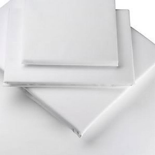 Snow White Pillowcases Pair Egyptian Cotton