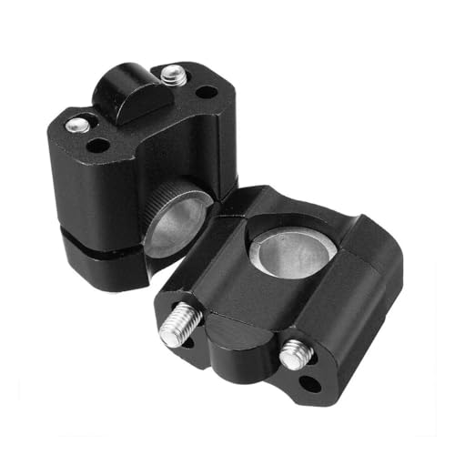 Pinces de guidon de moto en aluminium robuste adaptateur 22 mm à 28 mm