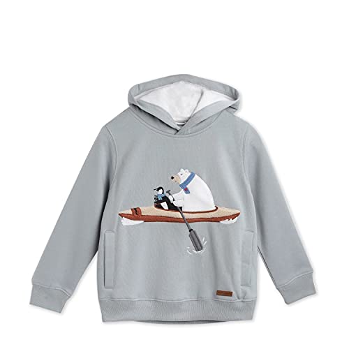 Image of Kids Boys Mid Length Regular Hoodie Sweatshirt