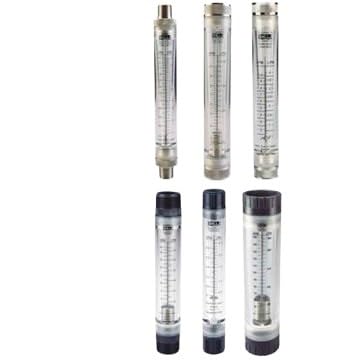 Rotamètre acrylique LZM-25G haute précision 5-40 GPM pour canalisation