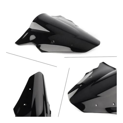 Bulle moto ER6F confort autoroute contre vent et turbulences - 6