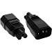 Produktbild InLine Netzadapter für Notebook (3-polig, Kaltgeräte Kupplung C14 zu C5)