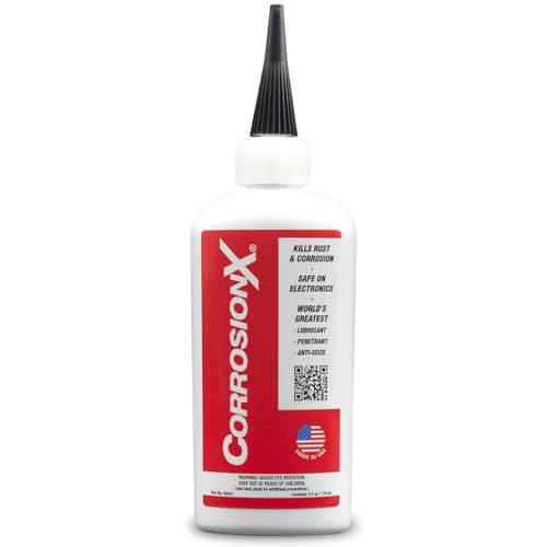 Customer Satisfaction Program 21B04 - Frame Rail Crack - 2017-2020 Ford F-550 29 CorrosionX Corrosion Technologies 90041 (4 fl oz Precision applicator) โ Multi-Purpose Lubricant, Penetrant, Rust and Corrosion Preventative | Marine Grade | Cleans Lubricates Protects