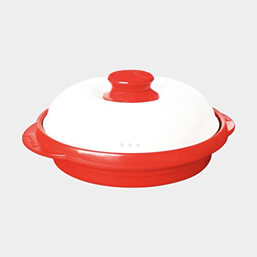 RANGEMATE MICROWAVEABLE – Energy-Saving Cooker, Indoor Cooking, 4 Cooking Functions, Cooked by far Infrared ray, Making Delicious Food Easily, Made in Korea (Roast Pan)