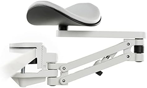 30013 Articulating Arm Support - White - Standard Arm (14.25"), Standard Pad (5.125")