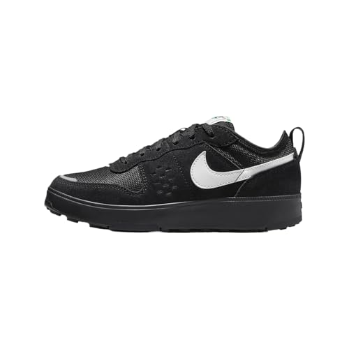 Nike C1TY Big Kids' Shoes (HQ0028-001, Black/Stadium Green/Summit White)