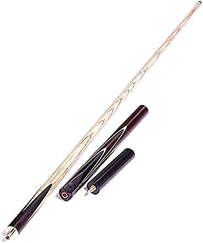 Taco de billar de madera de fresno 145 cm con punta 9.5 mm