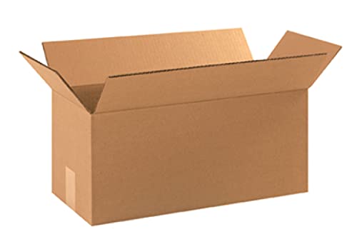 Image of Secure Seal - 18x8x8 Pack of 50 Corrugated Cardboard Packing Shipping Mailing Moving Carton Boxes