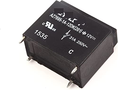 Relé AZ7695 1A 12DK de 12V para actualizar sistemas de domótica residencial