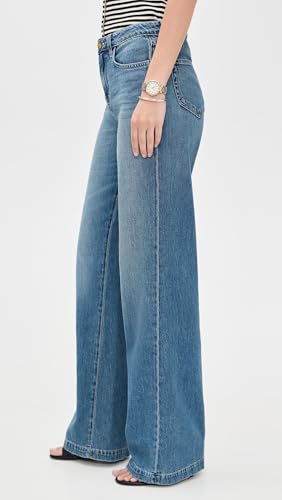 L'AGENCE Women's Scottie Wide Leg Jeans4