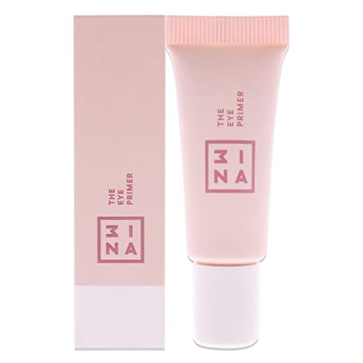 3INA MAKEUP - The Eye Primer - Nude - Prebase de ojos de textura ligera - Prebase de sombra de ojos - Prebase de ojos profesional que prolonga la duración del maquillaje - - Vegan - Cruelty Free