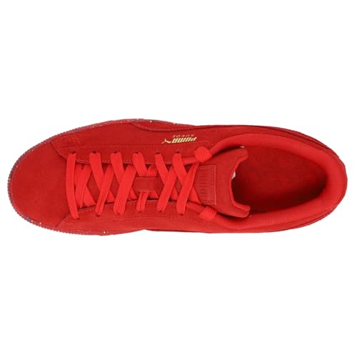 PUMA Mens Suede Mono Triplex Lace Up Sneakers Shoes Casual - Red - Size 11.5 M4
