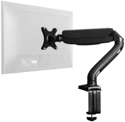 Single Computer Monitor Arm with 2 USB Ports