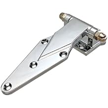 6 Inch Door Hinges,Cold Storage Door aximum 180Adjustable Steamer Hinge Oven Hinge Heavy Duty for Kitchen Equipment Refrigeration H-25 mm