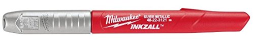 Milwaukee Inkzall fine point marqueur Noir, Or et Argent Bundle