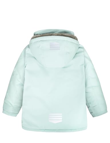 GEMYSE Kids Winter Jacket Waterproof Boys Girls Ski Jacket with Hood Windproof Warm Fall and Winter Outerwear2