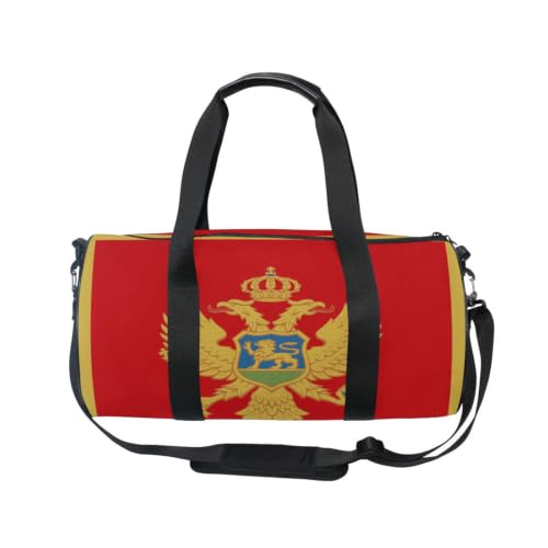 Bolsa de gimnasio con bolsillo interior y diseño redondo de Montenegro 2