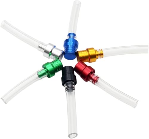 Image of PRO BAT 5 Pack CNC Motorcycle Gas Cap Two-way Breather Tube Vent for Dirt Bike Pit Bike ATV All Factory CRF XR CR All Quads All Off-road Motorcycle