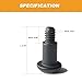 Soft Top Screws Bolts for Jeep,Soft Top Mounting Screws Bolts for Jeep Wrangler TJ JK 1997-2018,Roll Bar to Soft Top Frame Mounts Screws(4Pack)
