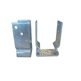 Embase de Poteau à Boulonner Type Epu-71-71x125x60x5 mm - D-Work...