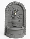 Fontaine fonctionnelle : Fournit de l’eau facilement pour jardin, terrasse ou patio.