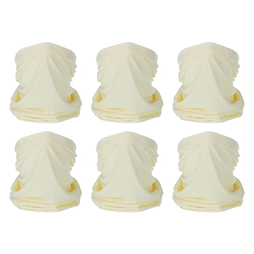 Cou guêtres respirant protection solaire visage écharpe outdoor running vélo lot de 6
