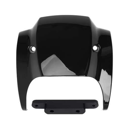 Carénage phare avant noir moto V-Rod résistant aux impacts et débris de route