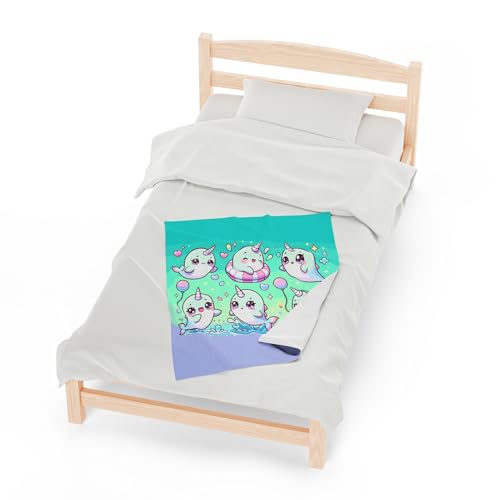 Couverture licorne de mer pour apaiser le sommeil de votre enfant