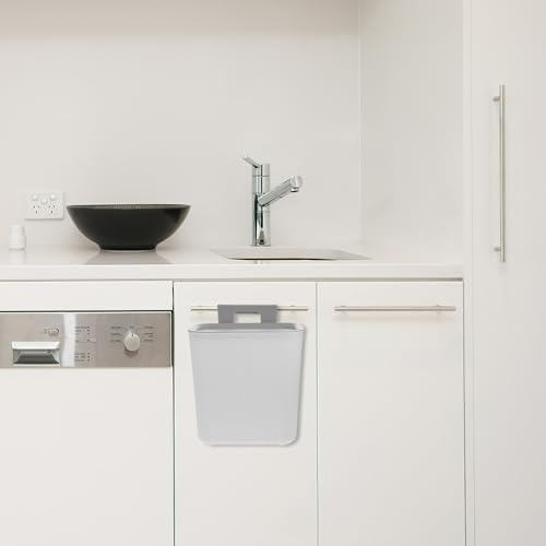 Caneca de Basura Plástica Blanca para Puerta miniatura 7