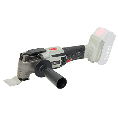 Dino KRAFTPAKET 18V Bürstenloses Akku-Multifunktionswerkzeug (Schwingzahl: 5.000-19.000 1/min) Multitool, Oszillierer mit Schnellspanner, Aufnahme 12-fach einstellbar, Motor bürstenlos – Bild 4